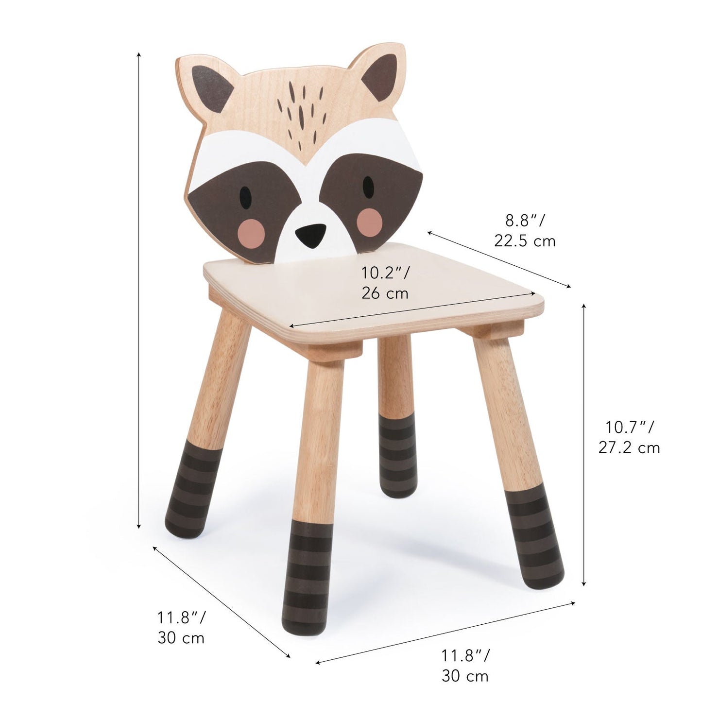Forest Raccoon Chair